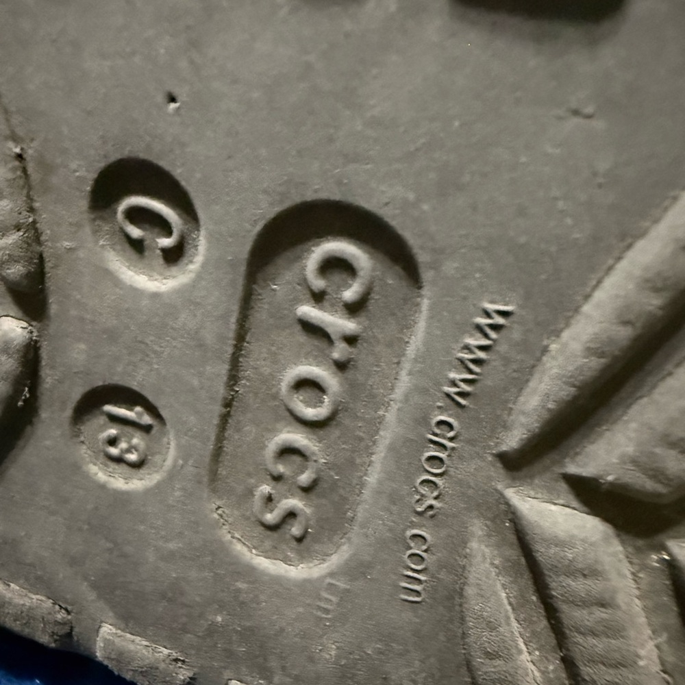 CROCS Charcoal Gray Footwear